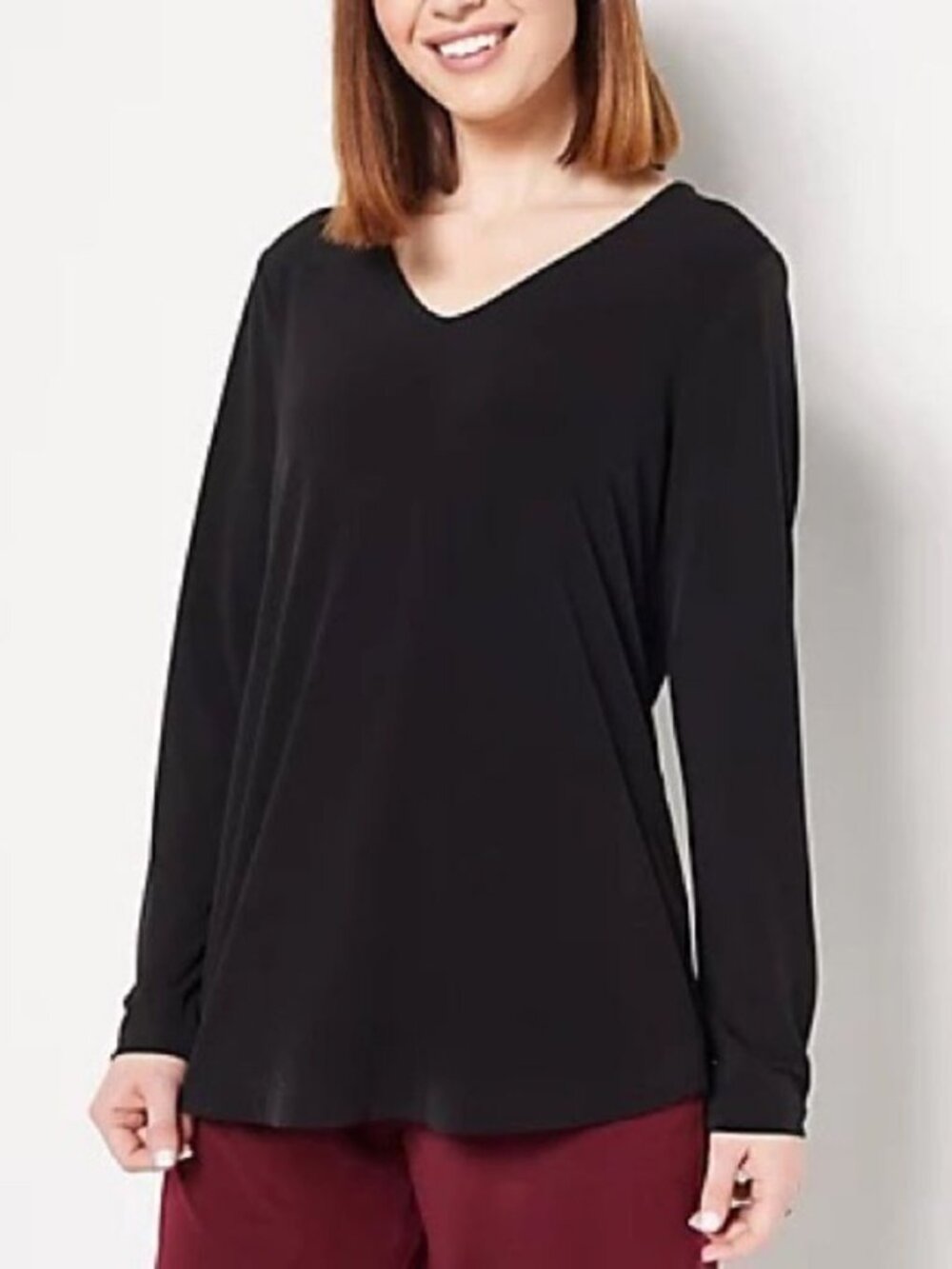 Susan Graver Modern Essentials Liquid Knit Tunic